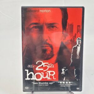 25th Hour DVD Edward Norton Spike Lee Joint